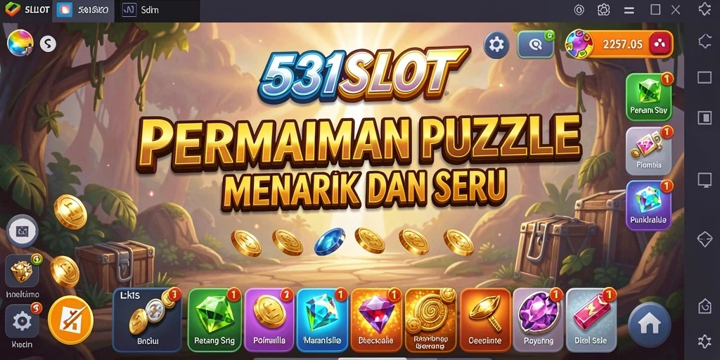 Gameplay seru 531SLOT yang menampilkan tantangan permainan Puzzle.