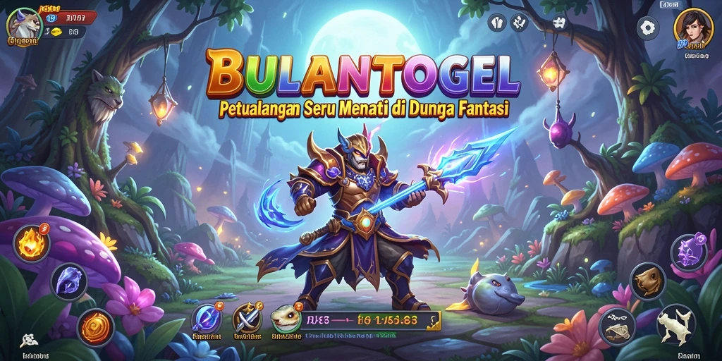 Screenshot gameplay BULANTOGEL menampilkan aksi petualangan yang seru dan penuh tantangan.