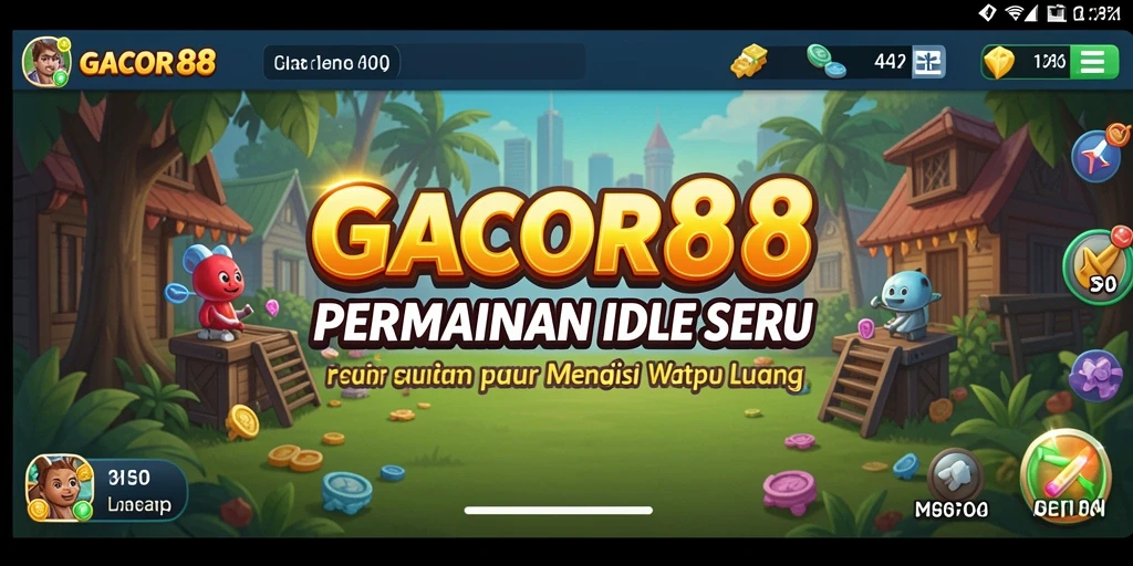 Screenshot utama GACOR88 menampilkan gameplay yang mengasyikkan.