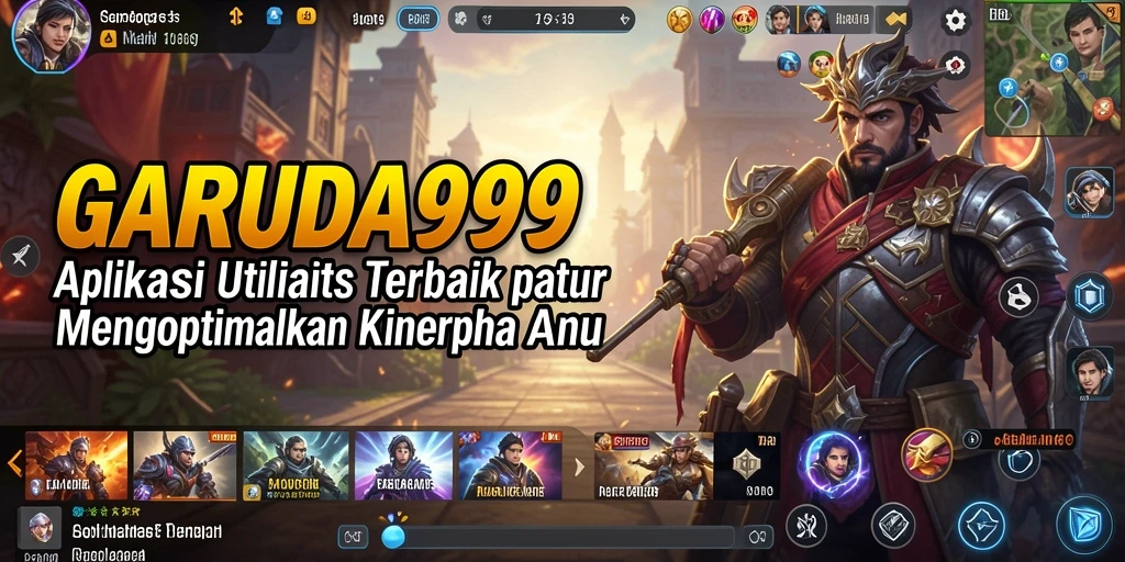 Tampilan antarmuka utama GARUDA999 yang mudah dipahami dan interaktif.