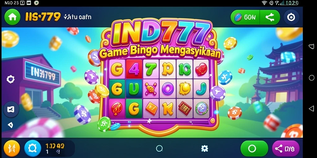 Tampilan gameplay IND777 menampilkan keseruan bermain Bingo.