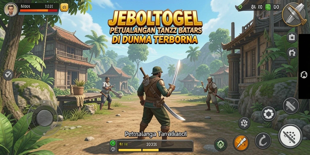 Tampilan gameplay Open World JEBOLTOGEL yang menakjubkan.