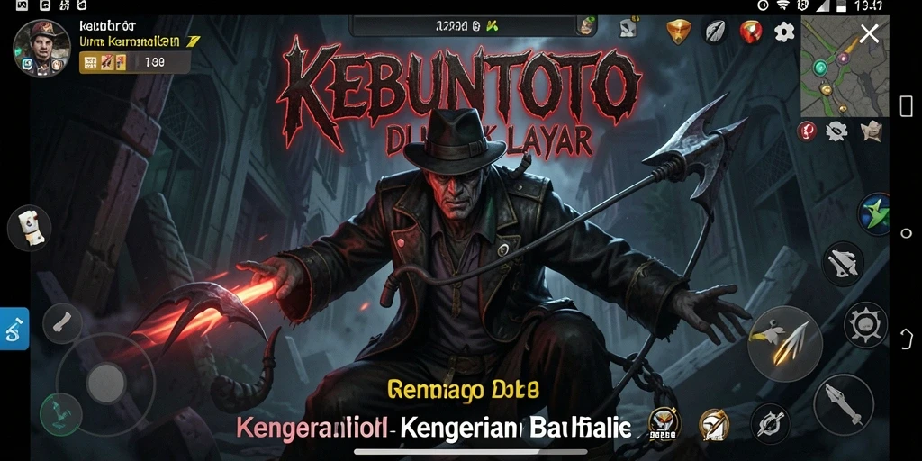 Tampilan gameplay mencekam dari KEBUNTOTO yang siap menguji keberanian Anda.