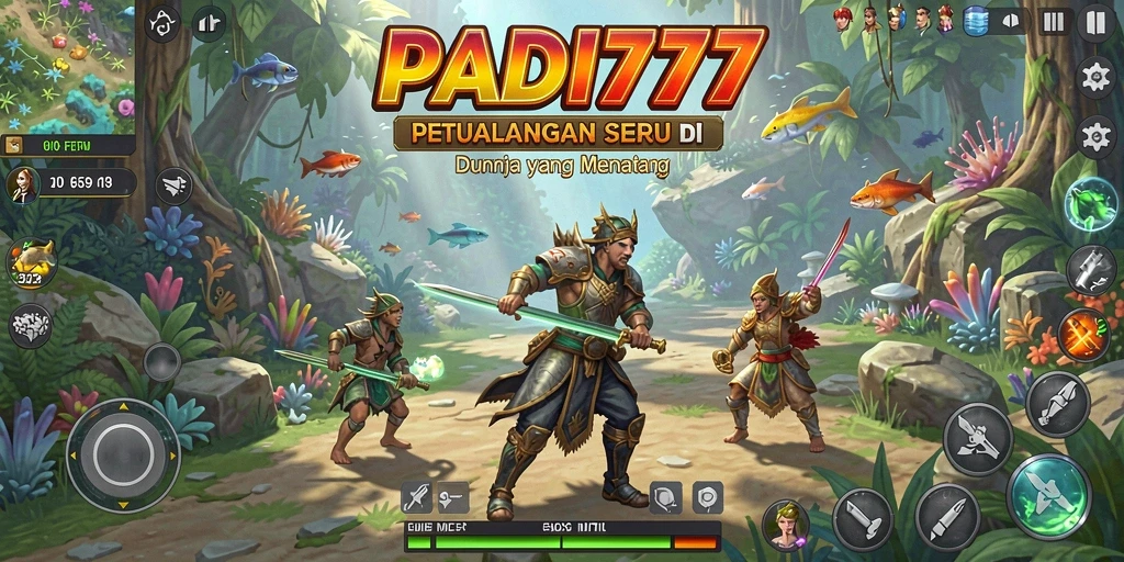 Tampilan gameplay PADI777 yang mendebarkan dan penuh aksi.