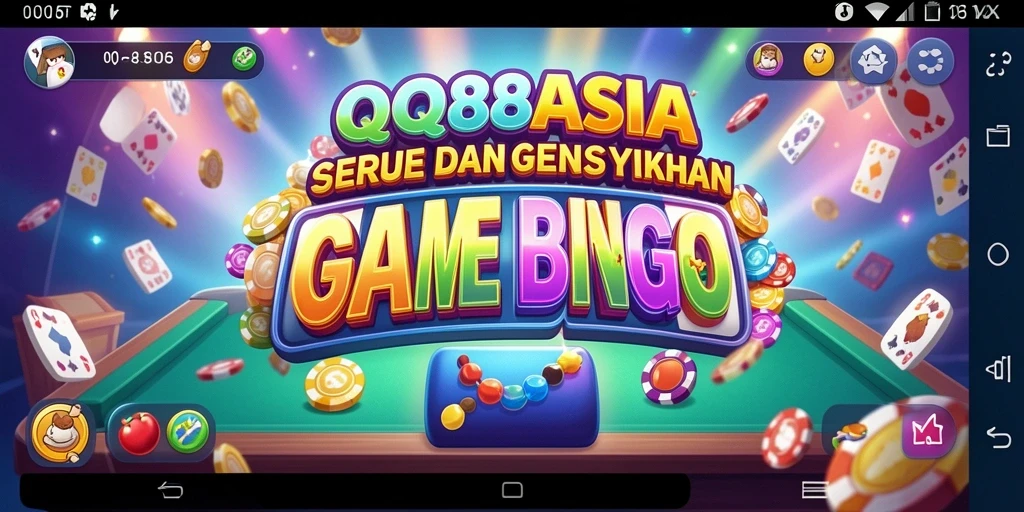 Tampilan gameplay QQ88ASIA yang menarik dan penuh warna.