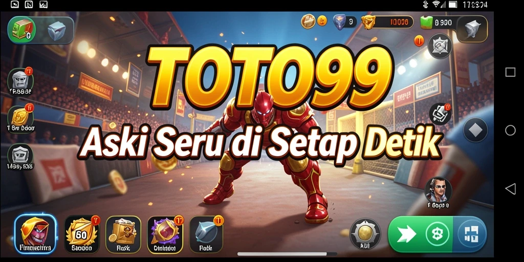 Screenshot gameplay TOTO99 yang menampilkan aksi mendebarkan.