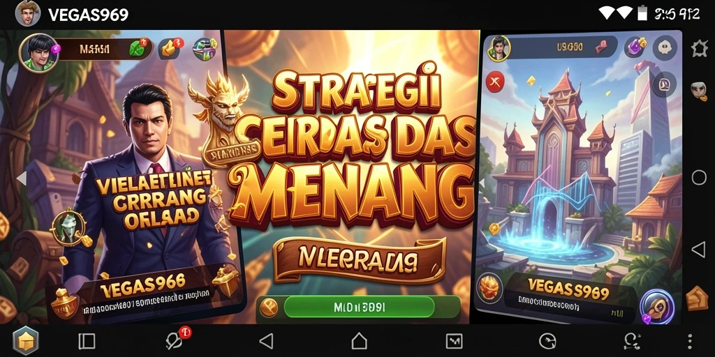 Screenshot gameplay menarik dari VEGAS969 dengan aksi strategi.